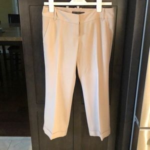 Drew Fit cream dress pants
